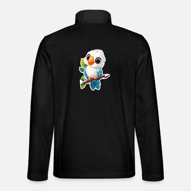 Cockatoo - Unisex Softshell Jacket - black