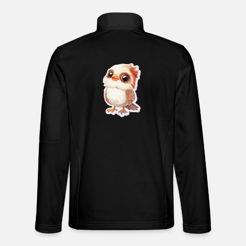 Kakadu - Unisex Softshelljacke - Schwarz