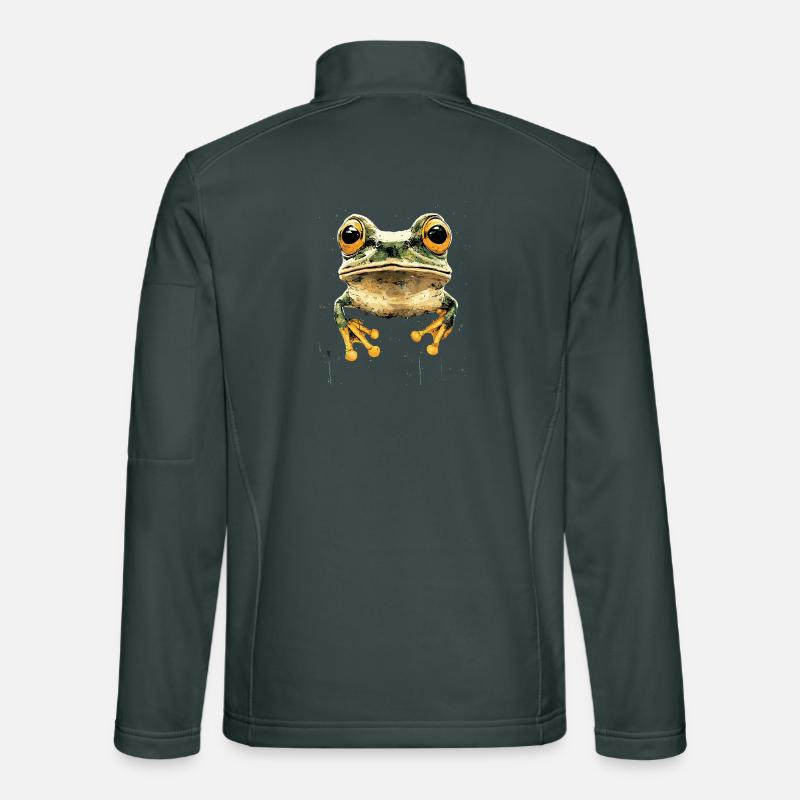Frog Little Toad Tree Frog Frog Prince Frogs Unisex Softshell Jacket