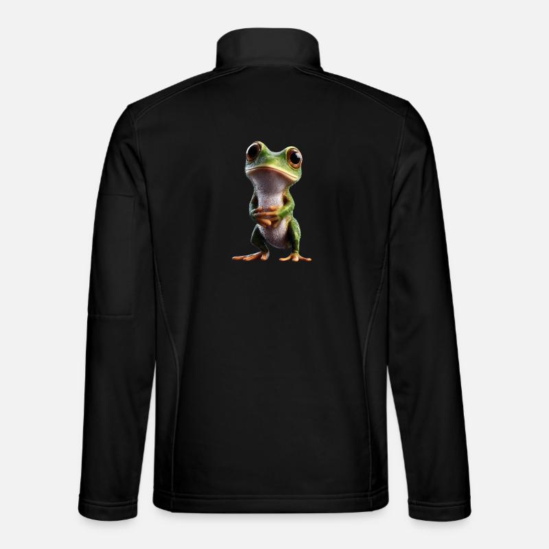 Frog Little Toad Tree Frog Frog Prince Frogs Unisex Softshell Jacket