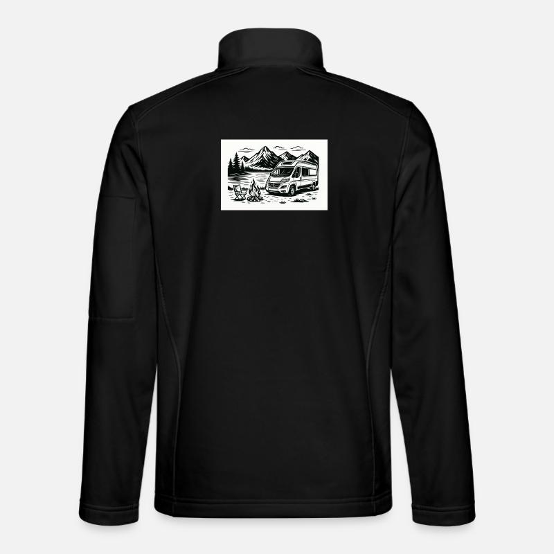 1000098331 - Unisex Softshelljacke - Schwarz
