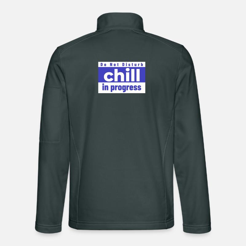 Bitte nicht stören Chill in Bearbeitung Unisex Softshelljacke