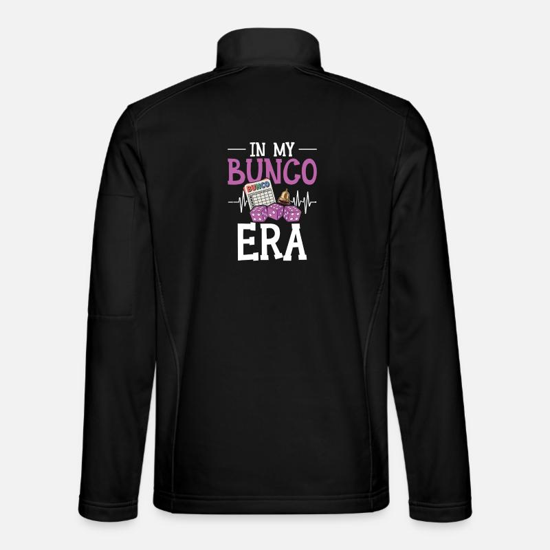 In My Bunco Era - Unisex Softshell Jacket - black