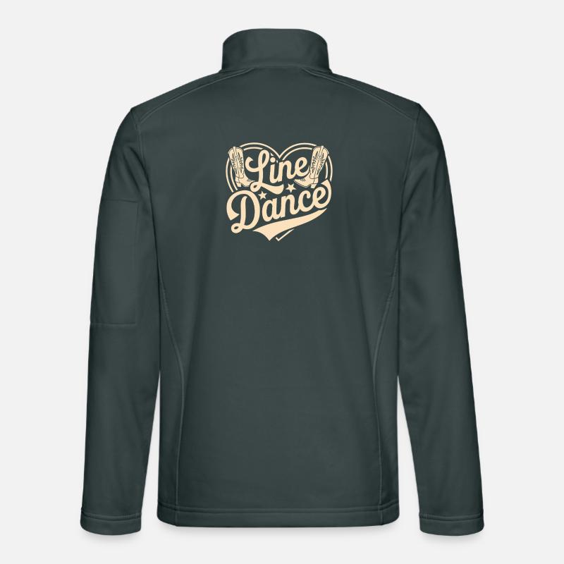 Line Dance Unisex Softshell Jacket