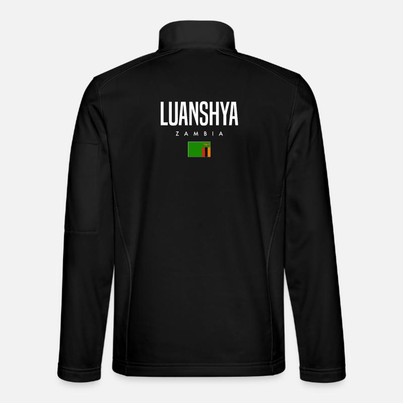 Luanshya Sambia - Unisex Softshelljacke - Schwarz