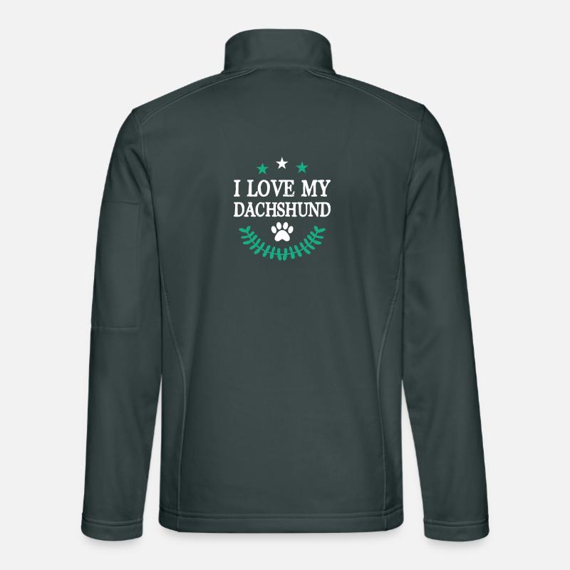 dachshund Unisex Softshell Jacket