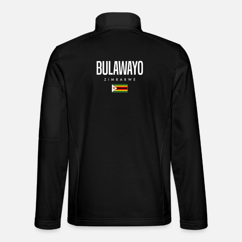 Bulawayo Zimbabwe - Unisex Softshell Jacket - black