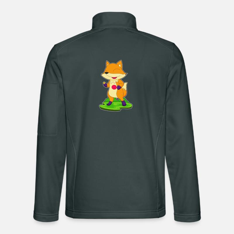 Fox Table Tennis Table Tennis Racket Unisex Softshell Jacket