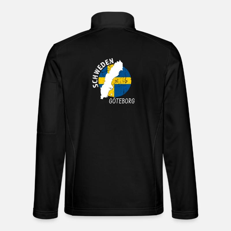 Göteborg - Unisex Softshelljacke - Schwarz