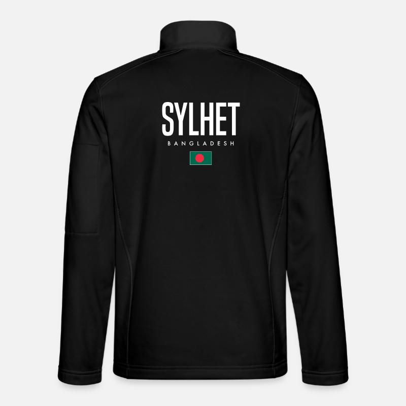 Sylhet Bangladesch - Unisex Softshelljacke - Schwarz