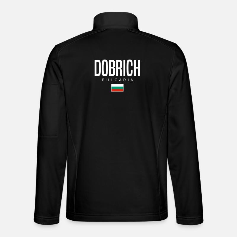 Dobrich Bulgaria - Unisex Softshell Jacket - black
