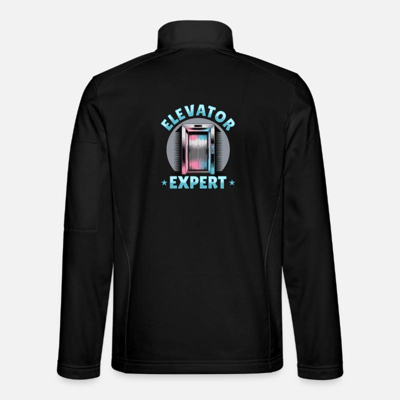 Elevator toddler & kids - Unisex Softshell Jacket - black