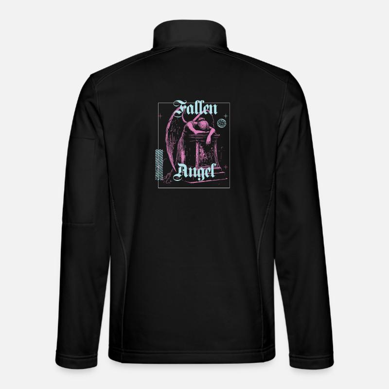 Celestial Angel Illustration Unisex Softshell Jacket