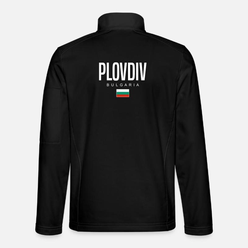 Plovdiv Bulgaria - Unisex Softshell Jacket - black