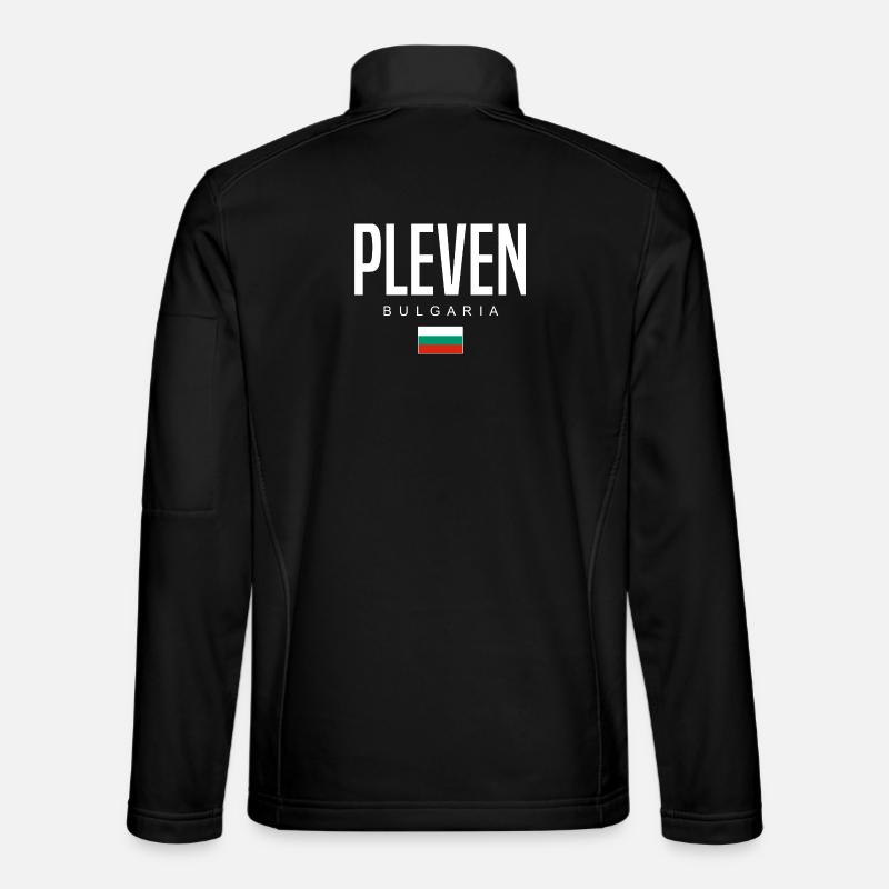 Pleven Bulgaria - Unisex Softshell Jacket - black
