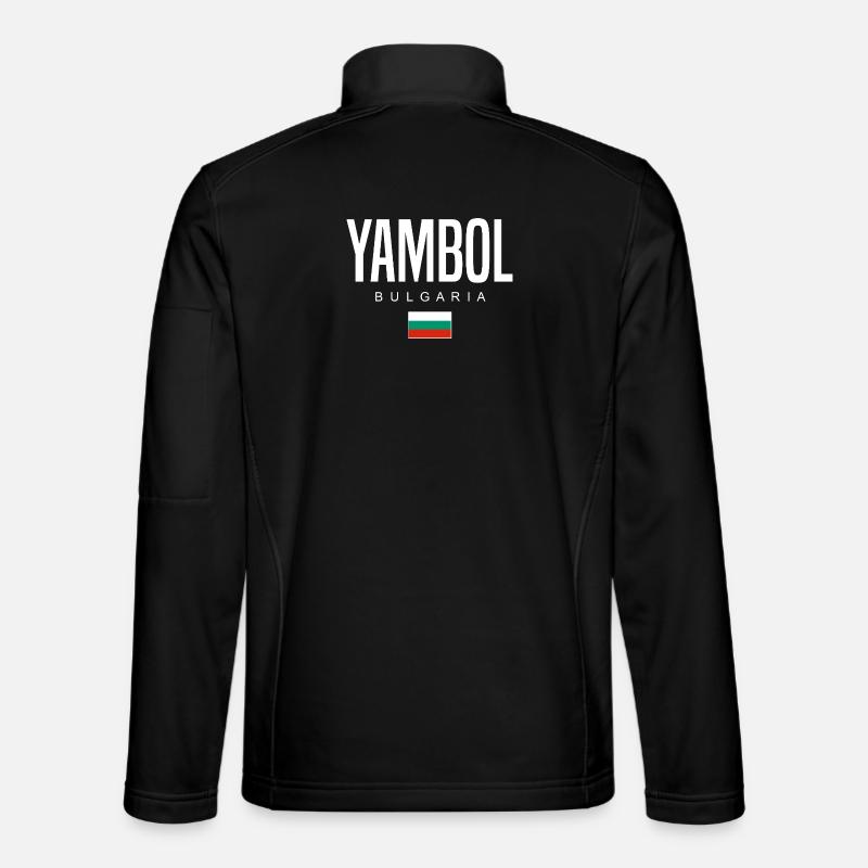 Yambol Bulgaria - Unisex Softshell Jacket - black