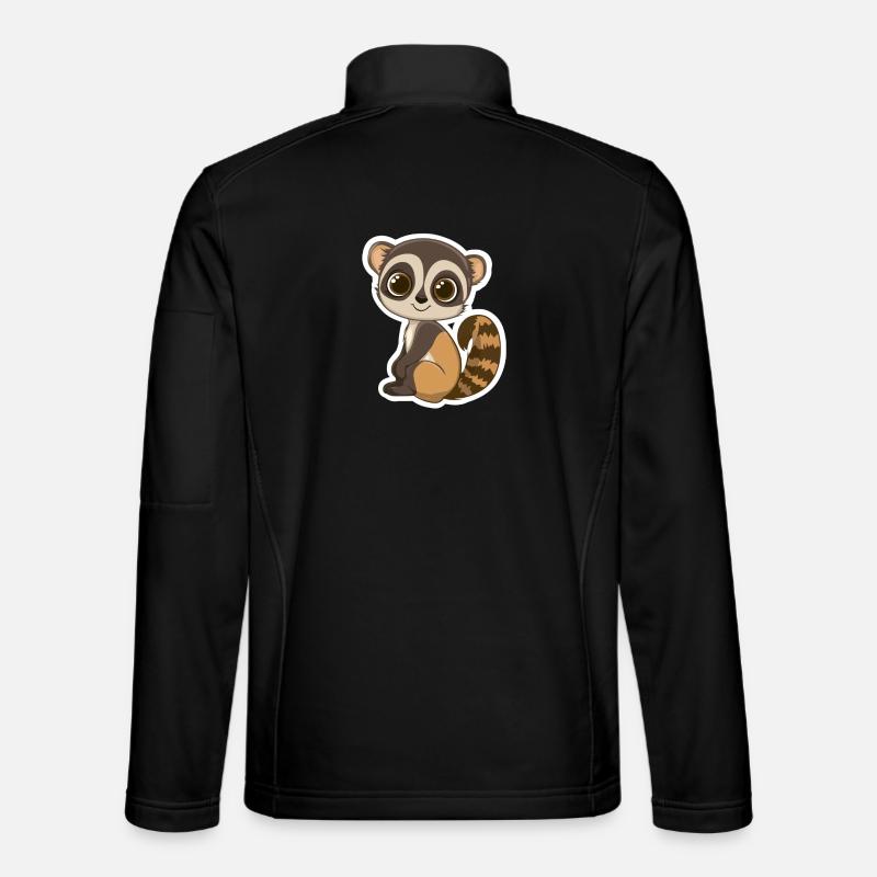 Lemur - Unisex Softshelljacke - Schwarz