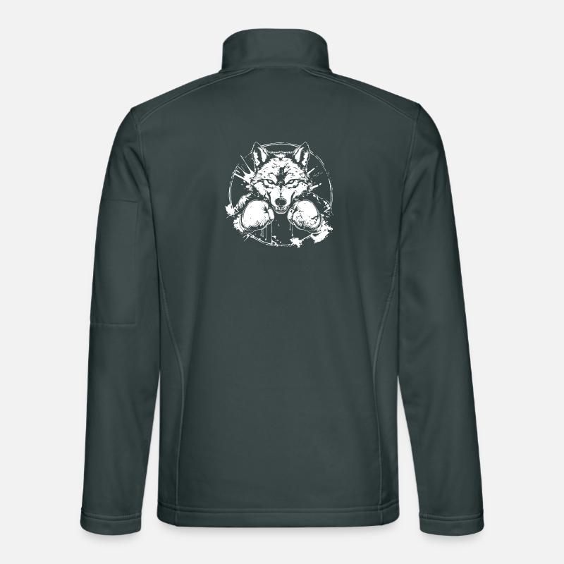 Wolf Boxer Boxe MMA Veste en tissu softshell Unisexe