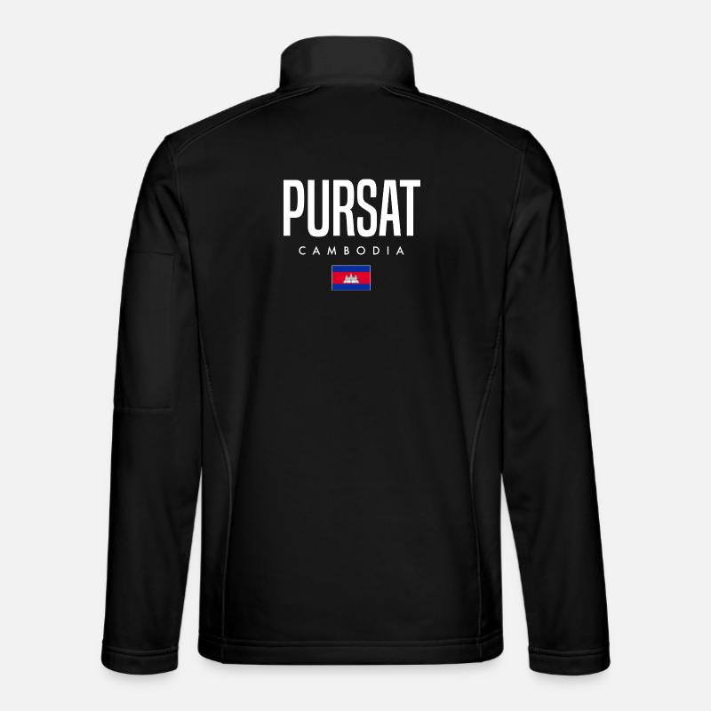 Pursat Cambogia Khmer - Giacca softshell unisex - nero
