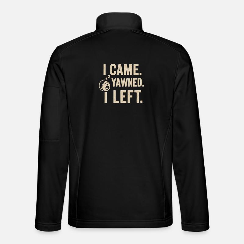 Sleepy Gawn Left Tee Design - Unisex Softshelljacke - Schwarz