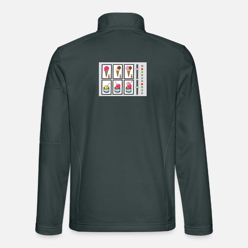 Machine à crème glacée Veste en tissu softshell Unisexe
