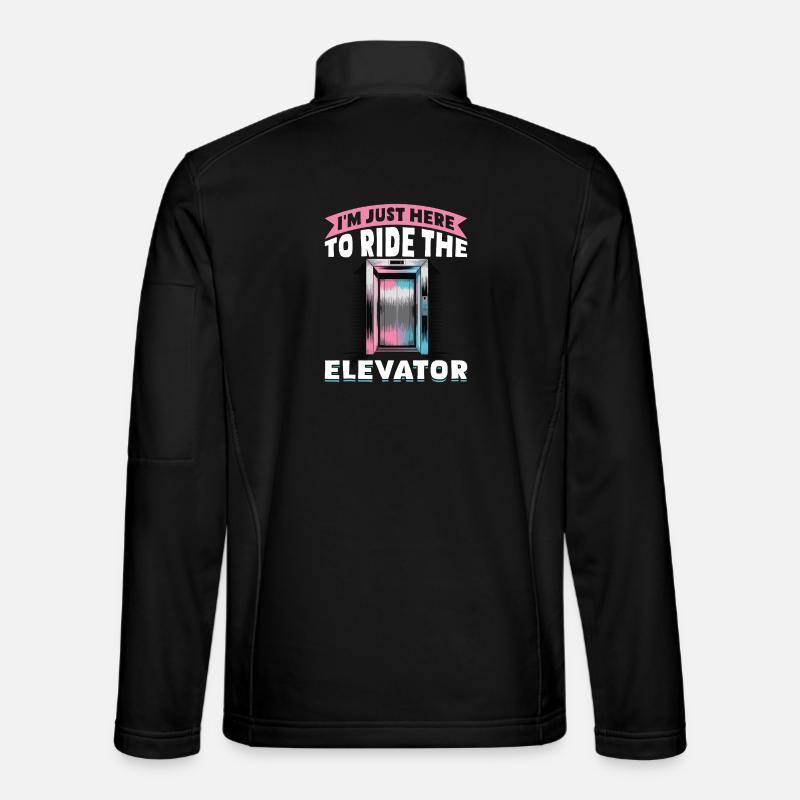 Elevator toddler & kids - Unisex Softshell Jacket - black