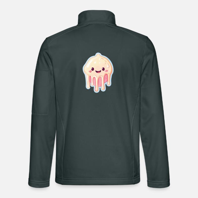 Crème glacée Crème glacée Veste en tissu softshell Unisexe