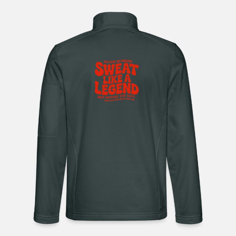 Sweat Like A Legend Unisex Softshell Jacket