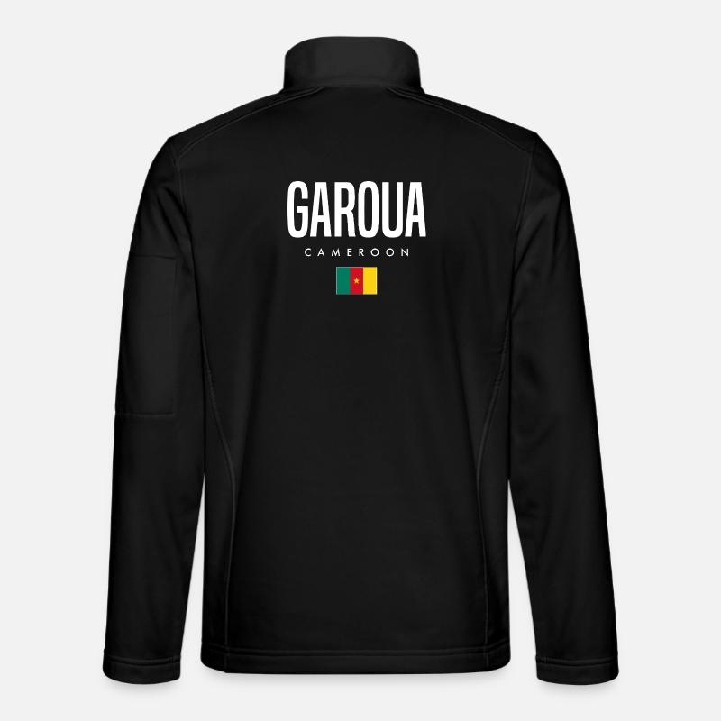 Garoua Cameroon Cameroonians - Unisex Softshell Jacket - black