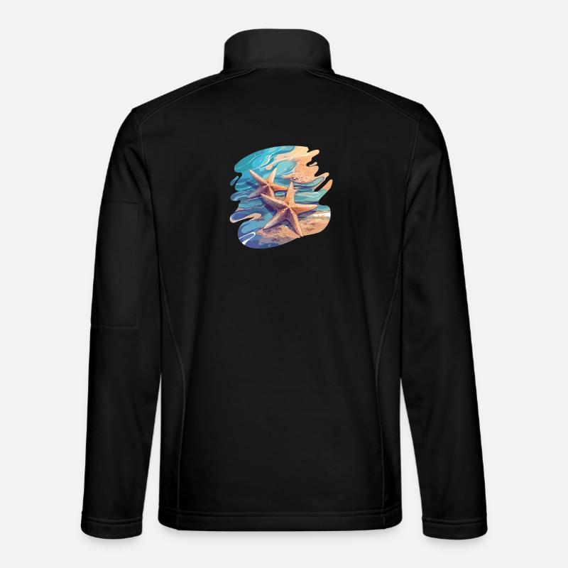 Starfish Starfish - Unisex Softshell Jacket - black