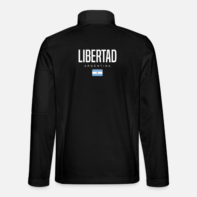 Libertad Argentinien Argentinier Unisex Softshelljacke
