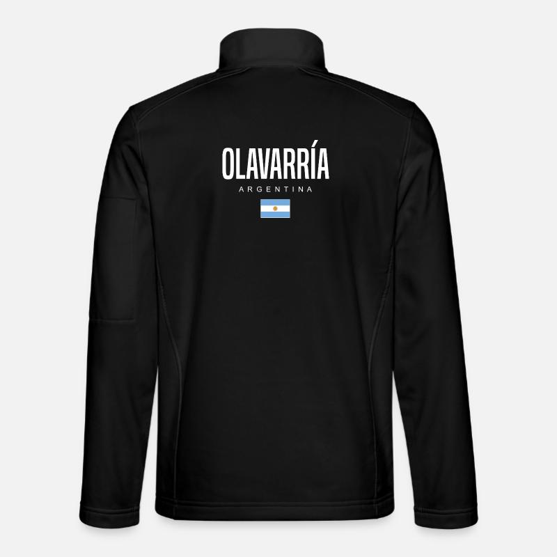 Olavarria Argentina Argentinians - Unisex Softshell Jacket - black
