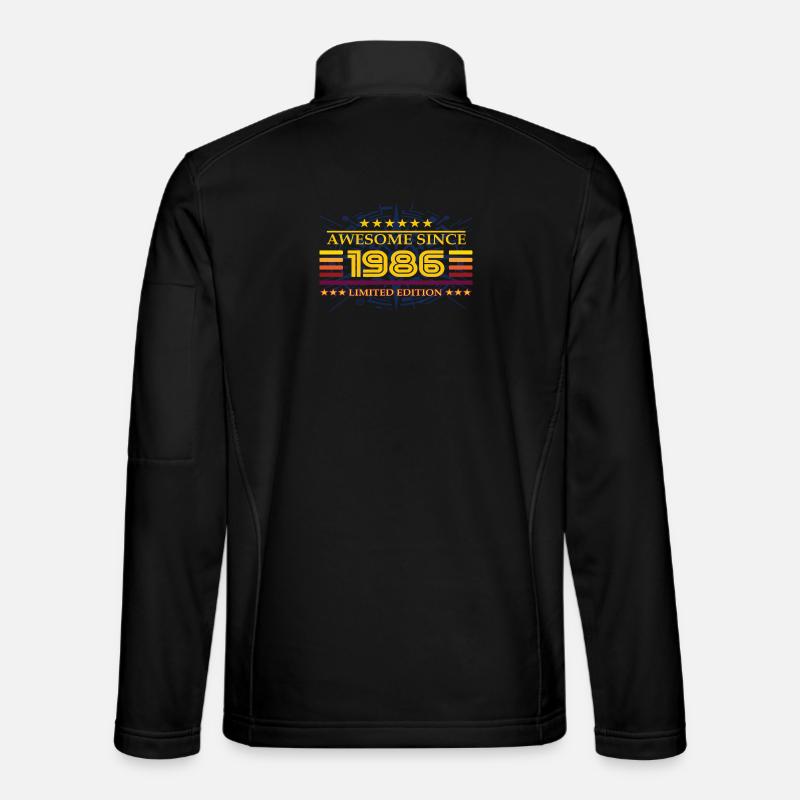 Awesome since 1986 Limited Edition - Unisex Softshell Jacket - black