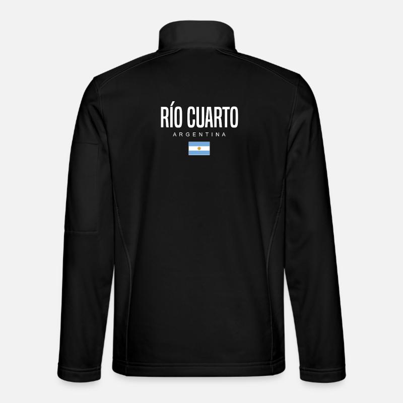 Río Cuarto Argentina Argentinians - Unisex Softshell Jacket - black