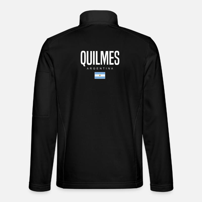 Quilmes Argentinien Argentinier - Unisex Softshelljacke - Schwarz
