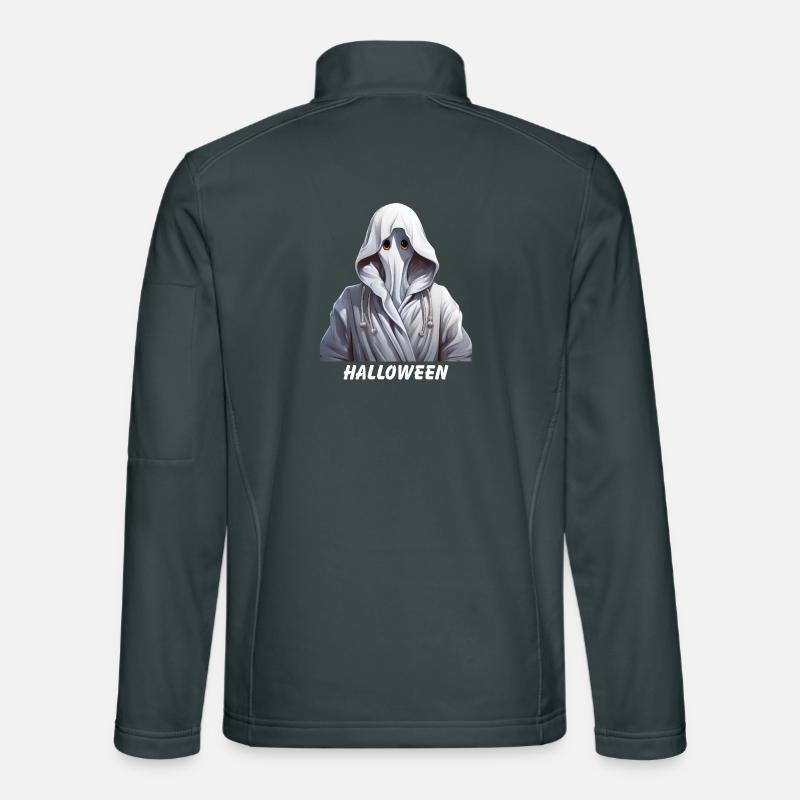 Fantôme Halloween Veste en tissu softshell Unisexe