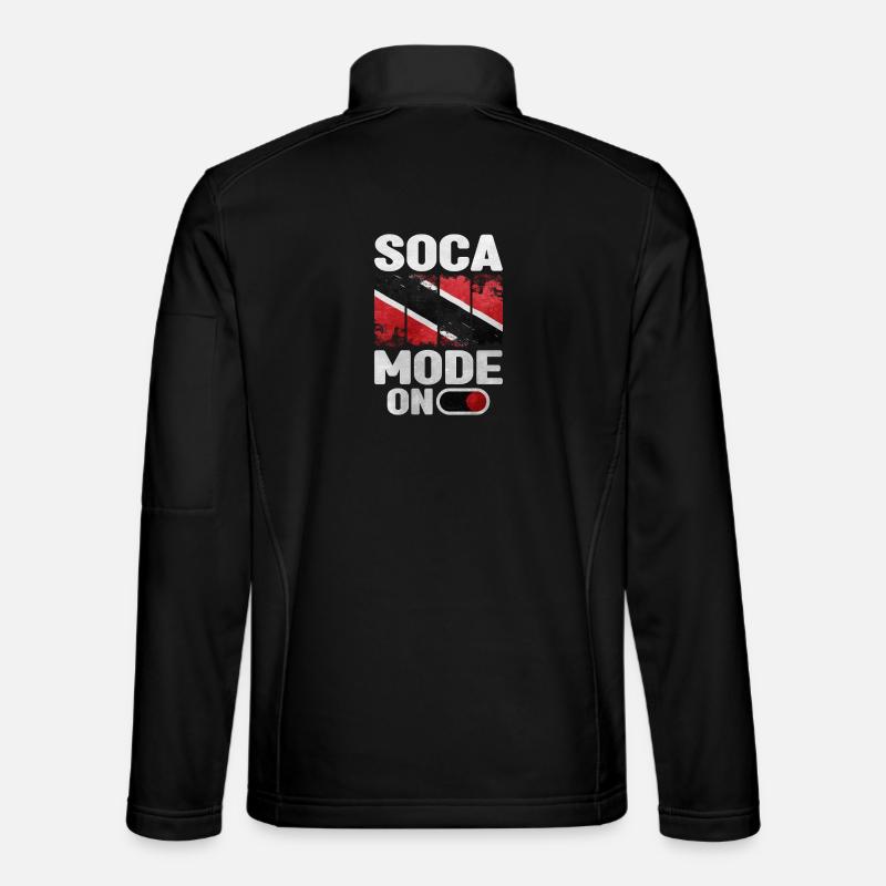 Trinidad Und Tobago - Unisex Softshelljacke - Schwarz