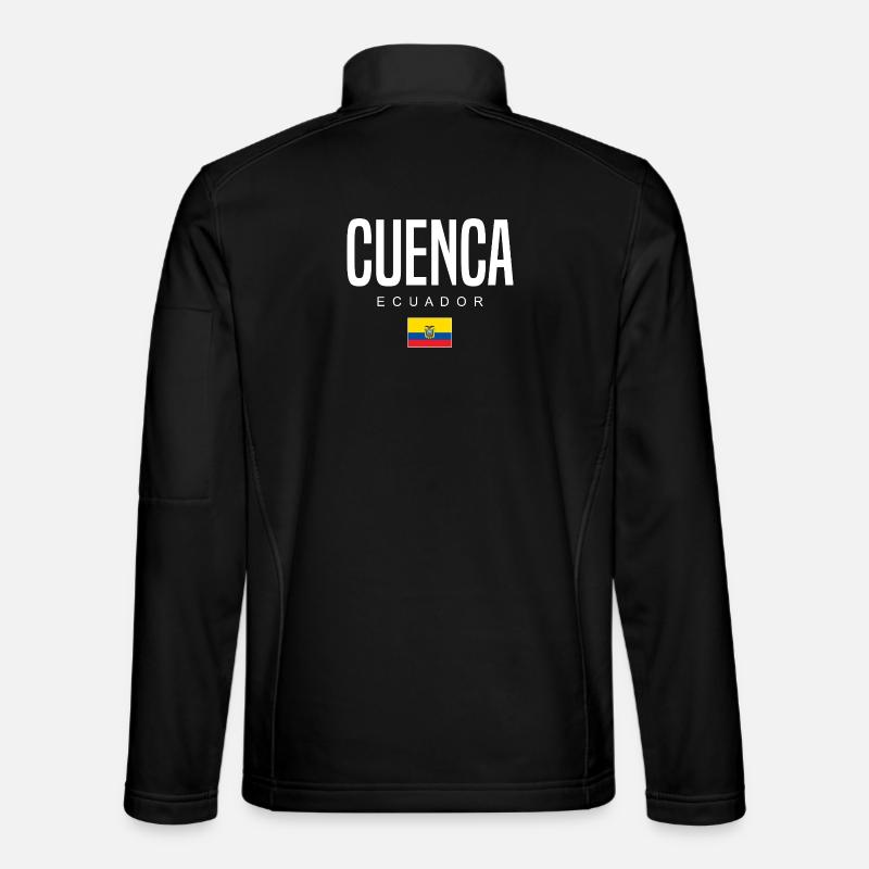 Cuenca Équateur Équatoriens - Veste en tissu softshell Unisexe - noir
