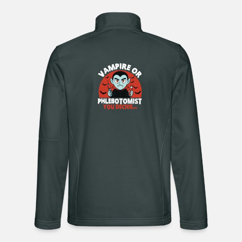 Vampire Or Phlebotomist You Decide... Unisex Softshell Jacket