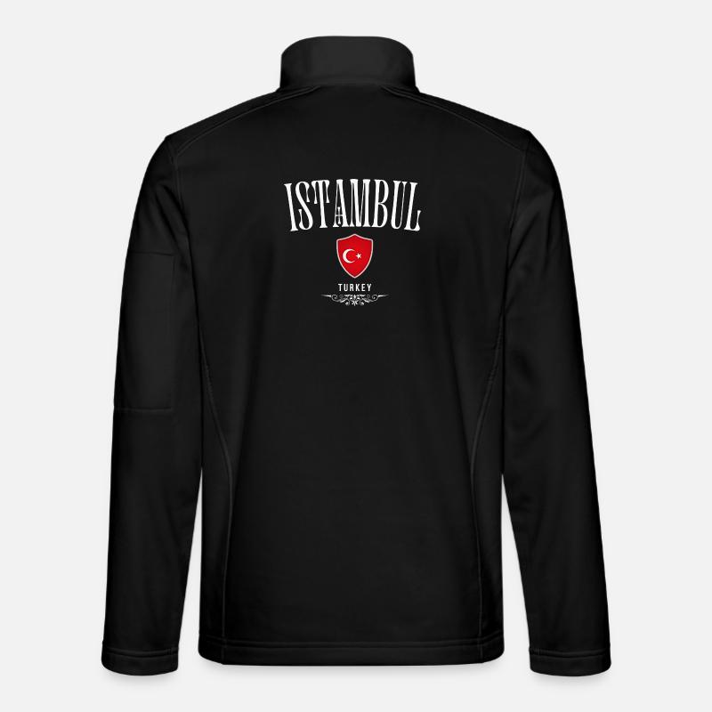 Istanbul Turkey, souvenir Istanbul - Unisex Softshell Jacket - black