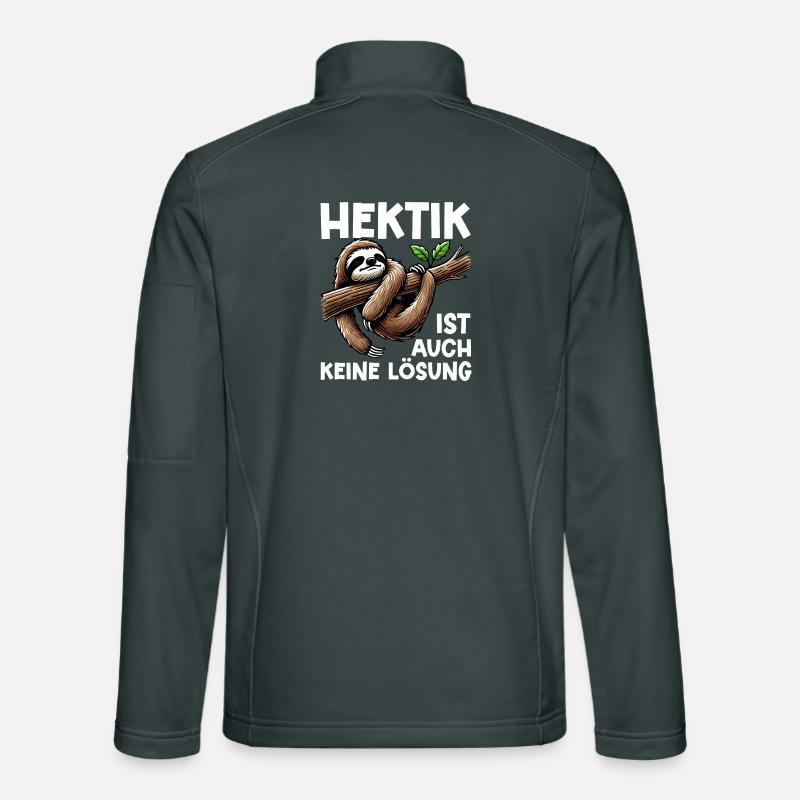 L’agitation n’est pas non plus une solution Veste en tissu softshell Unisexe