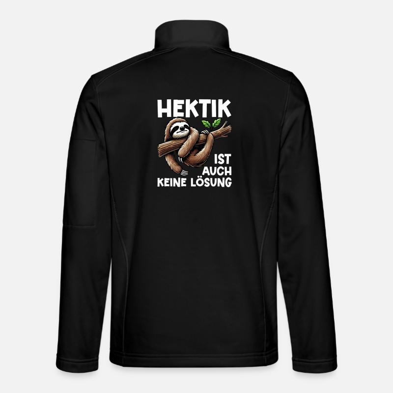 L’agitation n’est pas non plus une solution Veste en tissu softshell Unisexe
