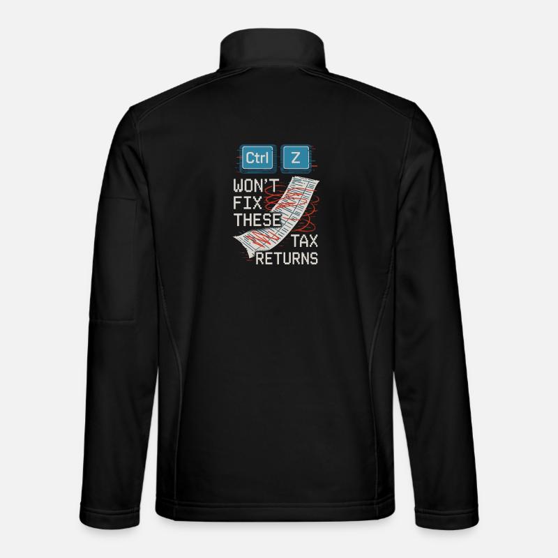 Buchhaltungsstudent Cpa Im Training Excel -witze - Unisex Softshelljacke - Schwarz