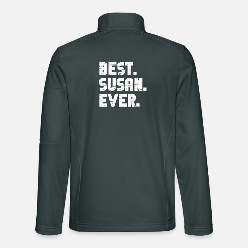 Best Susan Ever Geschenk Spruch Unisex Softshelljacke