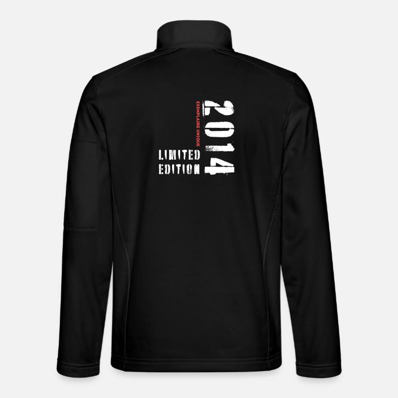 Limitierte Auflage 2014 Einzelstück - Unisex Softshelljacke - Schwarz