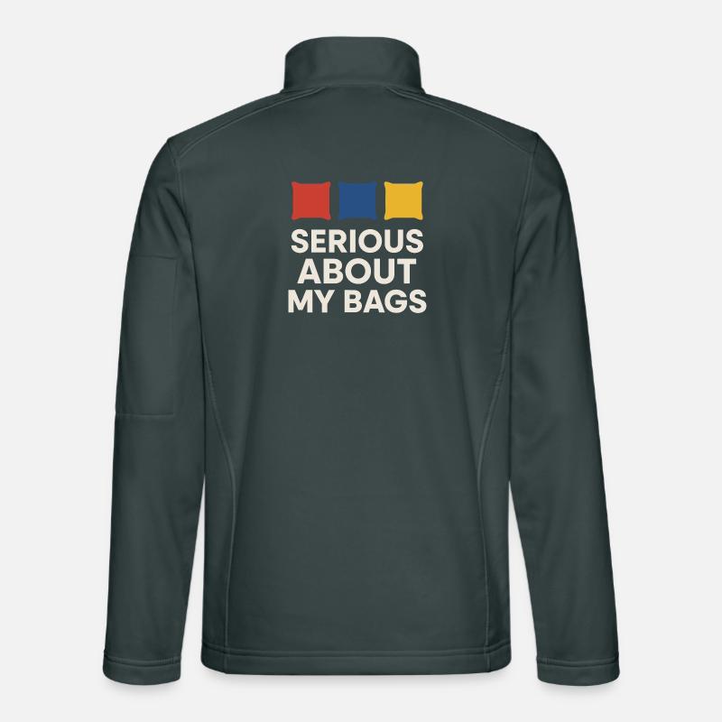 Cornhole Refere Official Referee Unisex Softshell Jacket