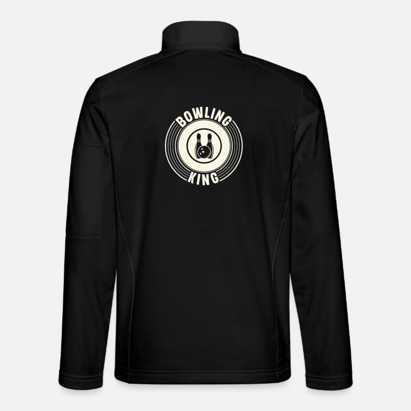Bowling - Unisex Softshelljacke - Schwarz