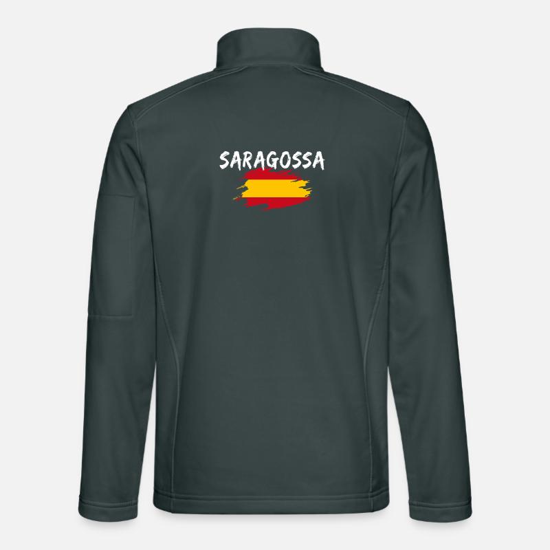 Saragossa Spanien Unisex Softshelljacke
