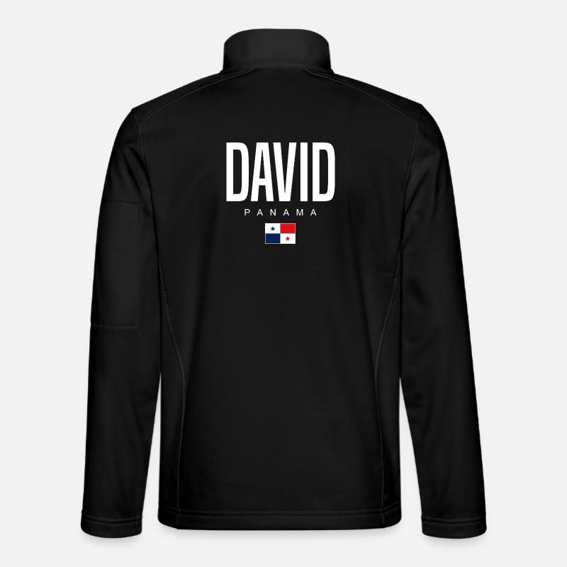 David Panama Panamanian - Unisex Softshell Jacket - black