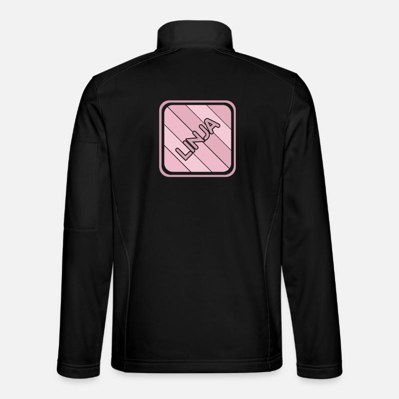 Gift for Linja - Unisex Softshell Jacket - black